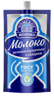 Молоко сгущ цельное с сахаром 8,5% 270г