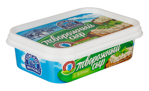 Сыр творожный 30% с зеленью 180г