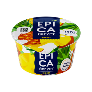 Йогурт EPICA  Ананас 4,8% 130г