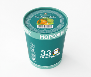 Мороженое 33 пингвина Мандарин-лайм 330г