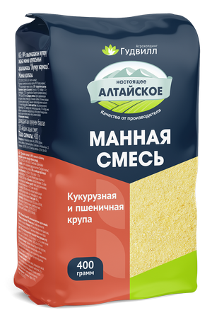 Крупа ГУДВИЛЛ Манная смесь 400г