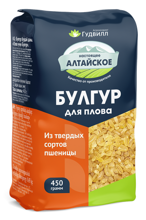 Крупа ГУДВИЛЛ Булгур для плова 450г