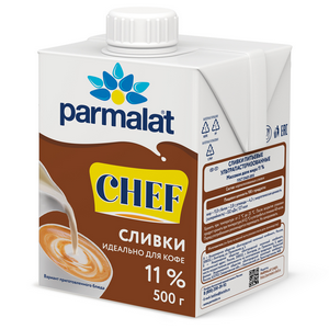 Сливки Пармалат 11% 0,5л