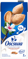 Напиток Овсяша Миндальный 1,1% 1л