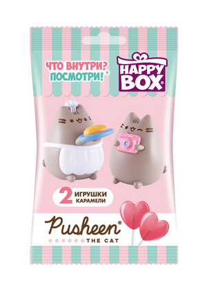 Хэппи Бокс  игрушка+карамель на палочке 20г