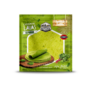 Mutlukal Тортилья со вкусом шпината 25см 250г