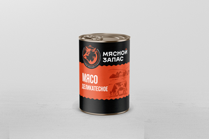 Мясо тушеное деликатесное  338г
