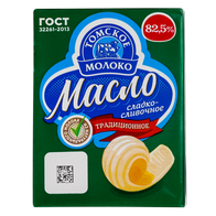 Масло сливочное 82,5% 180г