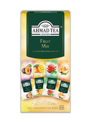 Чай АХМАД Фруктовый Микс ассорти 4 вкуса 24 пак