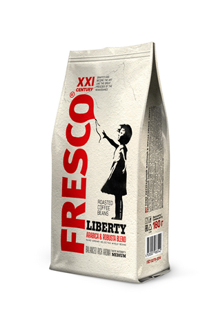 Кофе Fresco LIBERTY Арабика Робуста зерно 180г