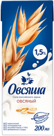 Напиток овсяный 1,5% 200мл