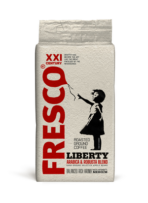 Кофе Fresco LIBERTY Арабика Робуста молотый 250г