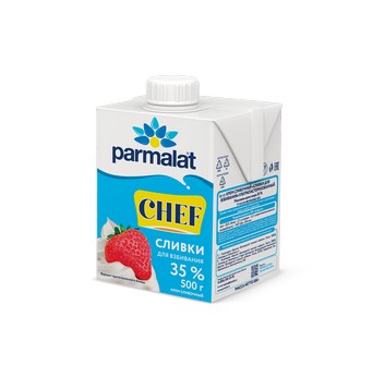 Сливки Шеф Пармалат 35% 0,5л