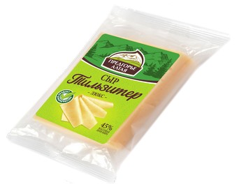 Сыр Предгорье Алтая Тильзитер ЛЮКС 45% 200г