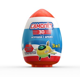 Карамель Смарт Свитс с игрушкой Самолет 10г