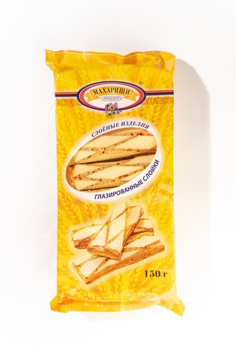 Слойки Махариши Глазированные 150г