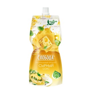 Соус Слобода  Сырный дой-пак 200г