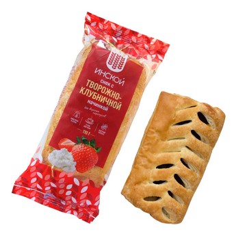 Снек творог-клубника Инской