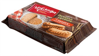 Печенье Наслада Сэндвич с варёной сгущёнкой 250г