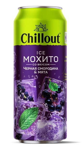 Напиток газ. CHILLOUT 0,45л Айс Мохито