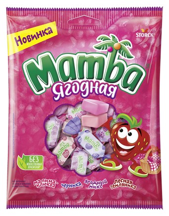 Жев. Конфета Мамба Ягодная 70г