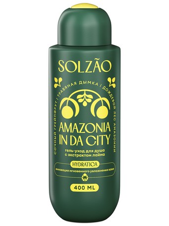 Solzao Amazonia In Da City гель-уход для душа 400 мл
