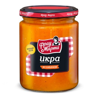 Икра Кабачковая ФРАУ МАРТА 430 г