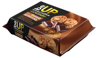 Печенье BeUP Шокотайм Темный шоколад 100г