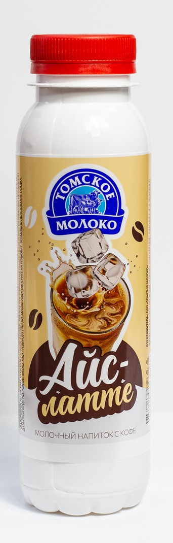 Напиток молочный с кофе Томское молоко Айс-Латте 2,5% 260г