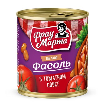 Фасоль белая ФРАУ МАРТА 310 г